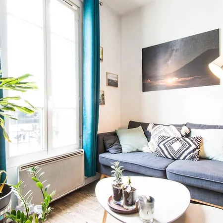 Beautiful Apt Near The Park Buttes Chaumont Apartment